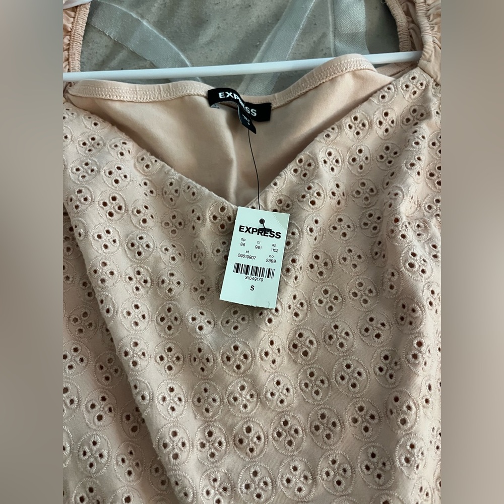 Crop puffed sleeve top